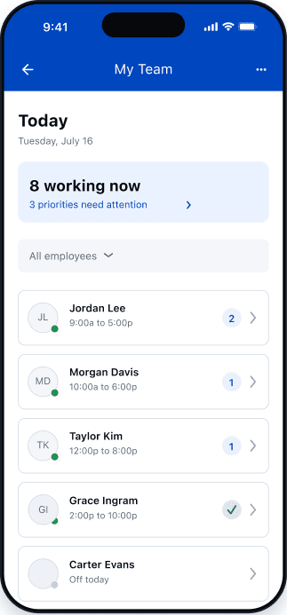 Minimum viable experience: the Today view